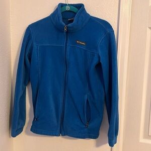 Columbia fleece zip up jacket